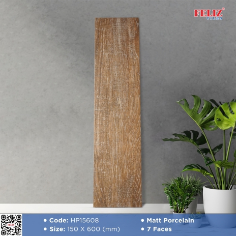 150x600mm | Matt Porcelain - 7 Faces | Mã HP15608