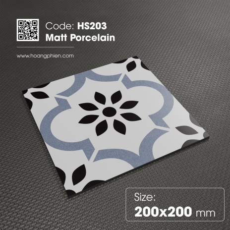 Matt Porcelain | 200x200mm | MÃ HS203