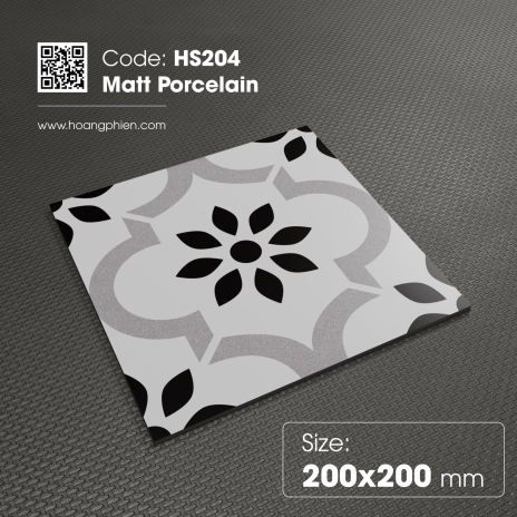 Matt Porcelain | 200x200mm | MÃ HS204