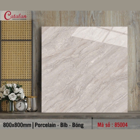 80x80cm | Porcelain - Blb - Bóng | Mã 85004